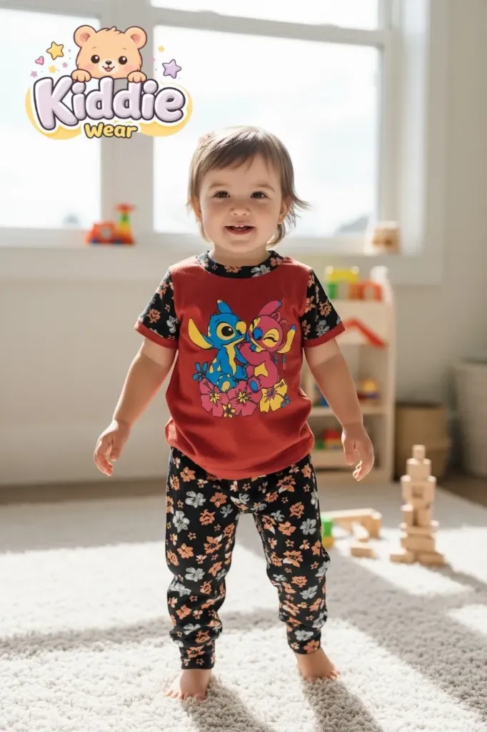 طقم 2 قطعه بنى ستيتش (1 – 2Y)