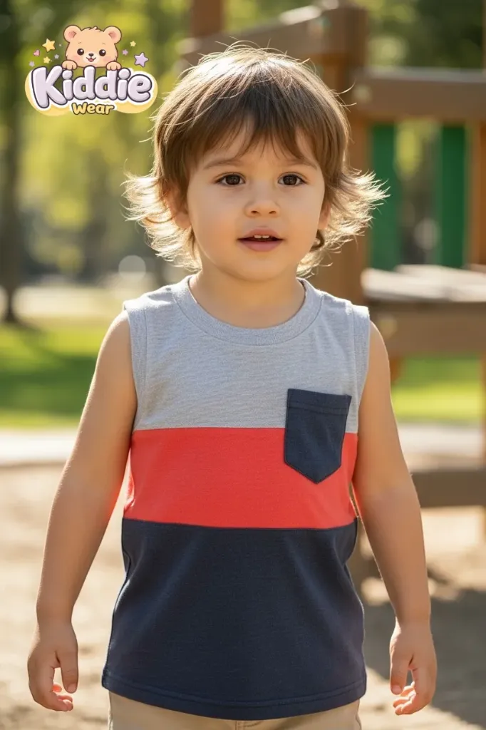 طقم 2 قطعه بولو كت (Gray, 0 – 6M)